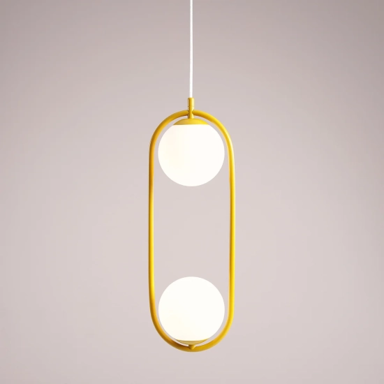 RIVA 2 MUSTARD 1086H14 Lampa wisząca #colours Aldex - zdjęcie dodatkowe 1