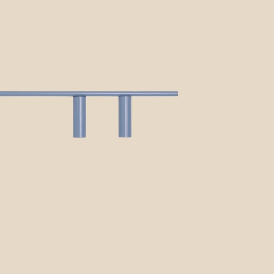 Kinkiet TREVO WALL 3 DUSTY BLUE (right) 1104Y16_2 Aldex - zdjęcie dodatkowe 2