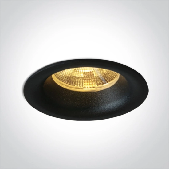 Oprawa podtynkowa BLACK COB 3W WW 350mA DARK LIGHT 10103LB/B/W ONE LIGHT