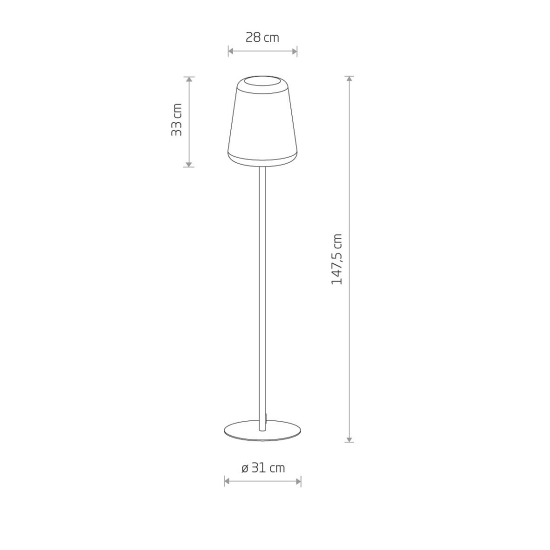 Lampa stojąca TARASOWA PATIO 10105 Nowodvorski IP44 - zdjęcie dodatkowe 3