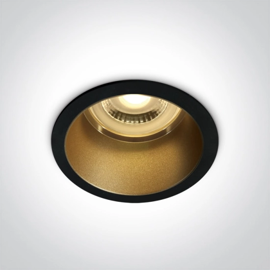 Oprawa podtynkowa BLACK GU10 10W DARK LIGHT 10105D8/B/BS ONE LIGHT