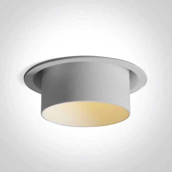 Oprawa podtynkowa WHITE GU10 10W DARK LIGHT 10105Y/W ONE LIGHT