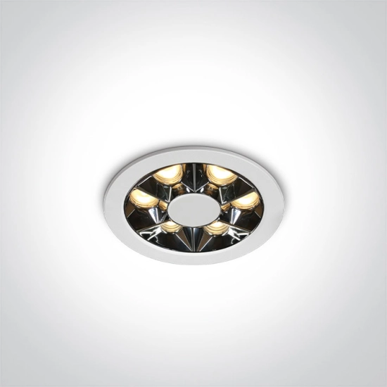 Oprawa podtynkowa The Round Mirror Range 10106X/W/W ONE LIGHT