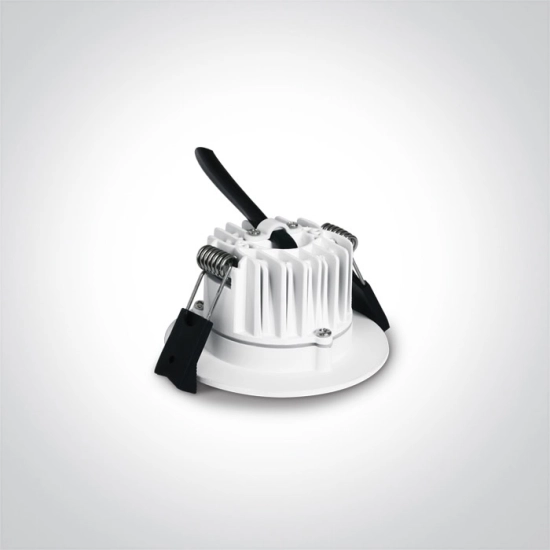 Oprawa podtynkowa WHITE 7W IP54 CCTV 230V 10107B/W/V ONE LIGHT