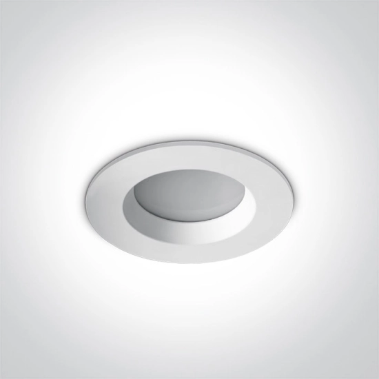 Oprawa podtynkowa WHITE 7W IP54 CCTV 230V 10107B/W/V ONE LIGHT