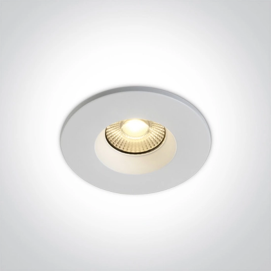Oprawa podtynkowa The Fire Rated IP65 Range 10107DF/W ONE LIGHT