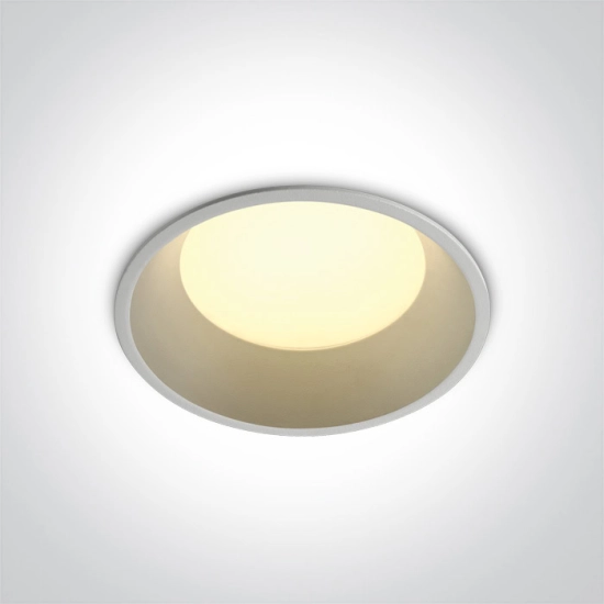 Oprawa podtynkowa WHITE 12W CCTV IP20 230V DARK LIGHT 10109D/W/V ONE LIGHT