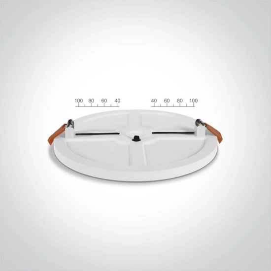 Oprawa podtynkowa Floating Round Panels Range Adjustable Cut Out Hole 10110CE/C ONE LIGHT