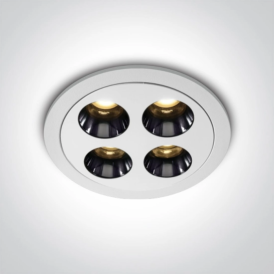Oprawa podtynkowa The Mirror Dark Light Range 10110H/W/W ONE LIGHT