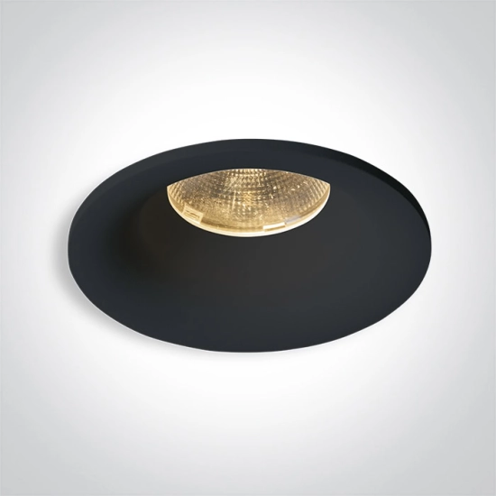 Oprawa podtynkowa BLACK COB 12W WW 700mA IP65 DARK LIGHT 10112C/B/W ONE LIGHT