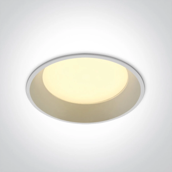 Oprawa podtynkowa WHITE 22W CCTV IP20 230V DARK LIGHT 10122D/W/V ONE LIGHT