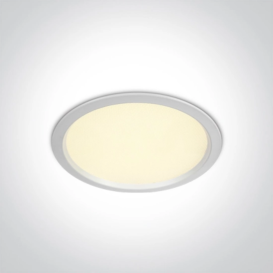 Oprawa podtynkowa WHITE SMD UGR19 24W CCTV IP44 230V 10124U/W/V ONE LIGHT