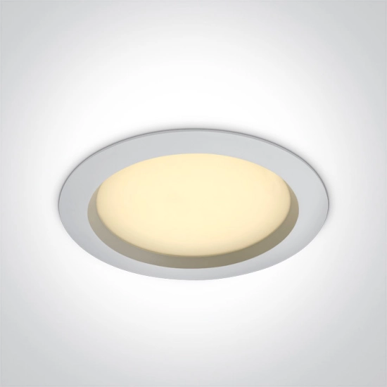 Oprawa podtynkowa WHITE 25W IP54 CCTV 230V 10125B/W/V ONE LIGHT