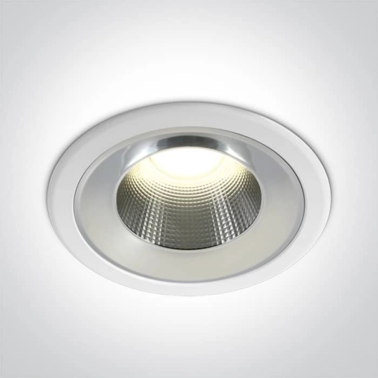 kinkiecik.pl Wpust Corlu 3 10125TD/W/C biały downlight LED 25W IP54 4000K 230V dark light; w komplecie z zasilaczem 600m