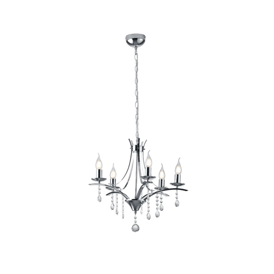 kinkiecik.pl Lampa wisząca LUCERNA – 101600506 excl. 5x E14 · max. 40W TRIO
