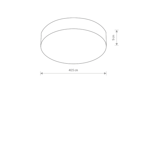Plafon ARENA White LED 18W 4000K 40,5 cm 10185 Nowodvorski - zdjęcie dodatkowe 2