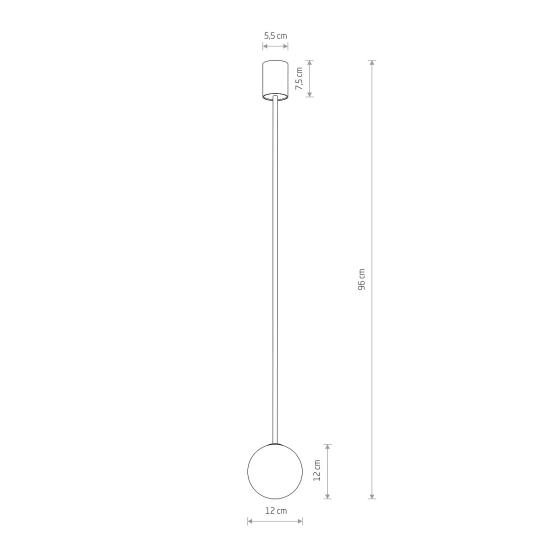 Lampa wisząca KIER M 10306 Nowodvorski - zdjęcie dodatkowe 3