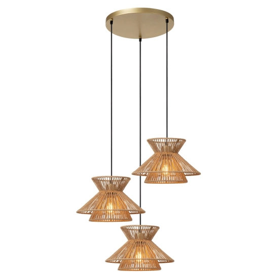 TASMAN Lampa wisząca 3xE27 10420/03/72 Lucide - zdjęcie produktu