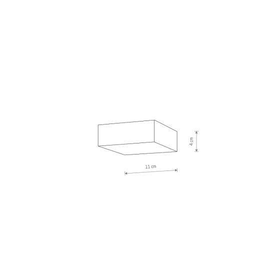 Plafon LID SQUARE LED 15W 3000K 10424 Nowodvorski - zdjęcie dodatkowe 3