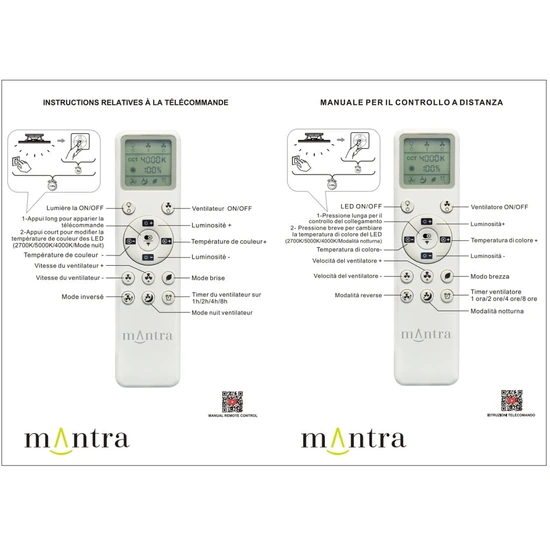 Wentylator sufitowy Mantra Niseko Fan XS 9090MA - zdjęcie dodatkowe 3