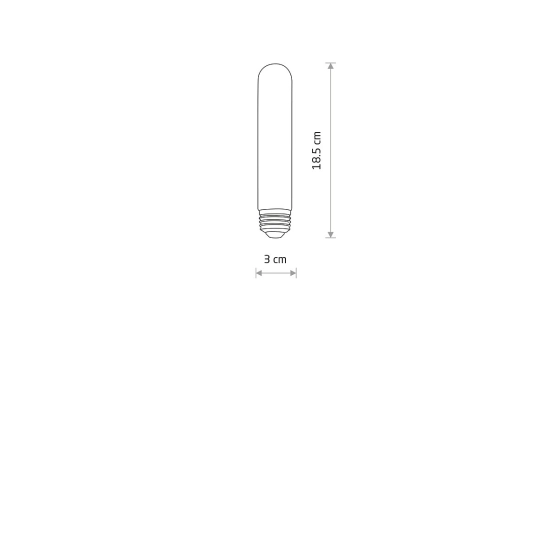 BULB VINTAGE LED E27 6W 2200K 10595 Nowodvorski - zdjęcie dodatkowe 1