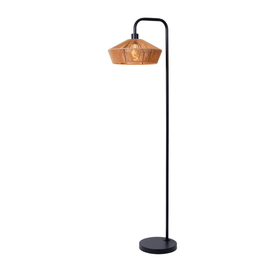 YUNKAI Lampa podłogowa Ø 40 cm 1xE27 Natural 10713/28/72 Lucide - zdjęcie produktu