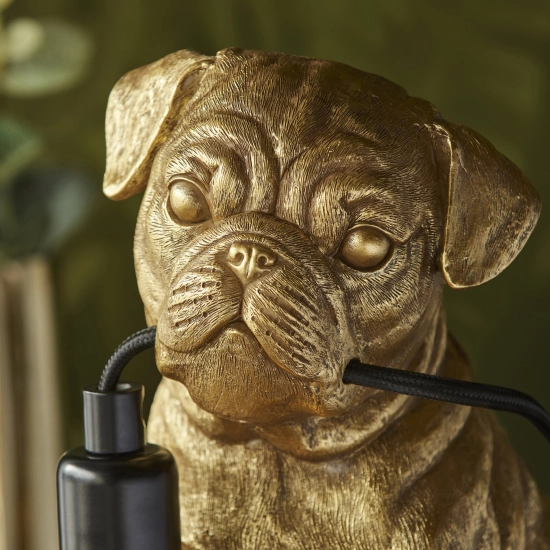 Lampa stołowa Pug puppy 107324 ENDON