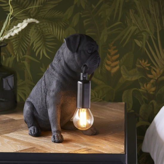 Lampa stołowa Pug puppy 107325 ENDON