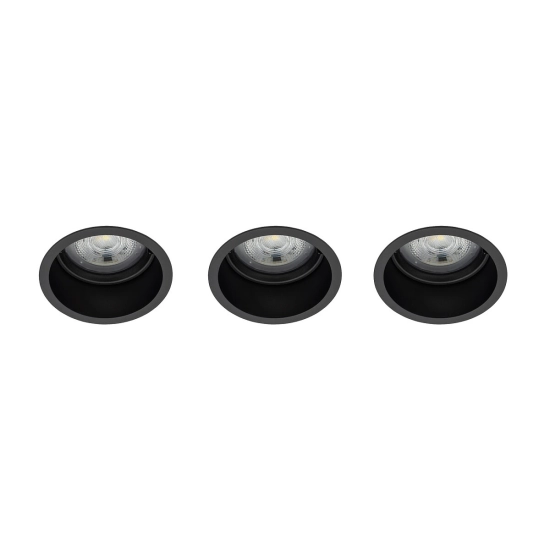 Lampa punktowa podtynkowa CUP 3 PC SET black 10794 Nowodvorski - zdjęcie dodatkowe 3