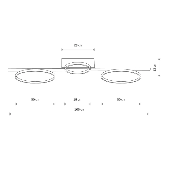 Lampa ścienno-sufitowa CIRCOLO LED 3000K 10816 Nowodvorski - zdjęcie dodatkowe 7