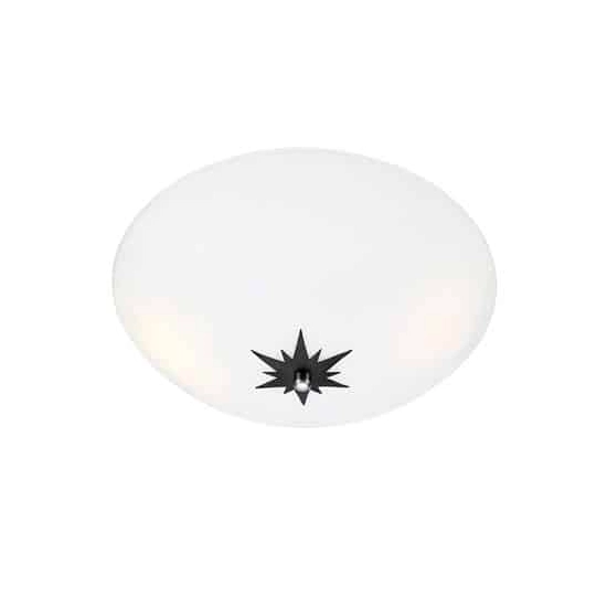 kinkiecik.pl ROSE Plafon 35cm White/Black 108207 Markslojd
