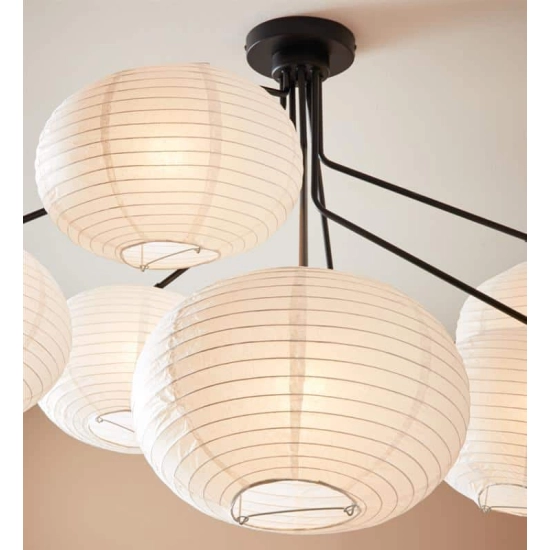 kinkiecik.pl Lampa wisząca GALAXY Ceiling 7L Black/White 108216 Markslojd
