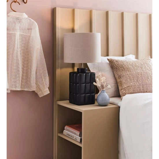 kinkiecik.pl Lampa stołowa CUSCINI Table Big 1L Black/Beige 108247 Markslojd