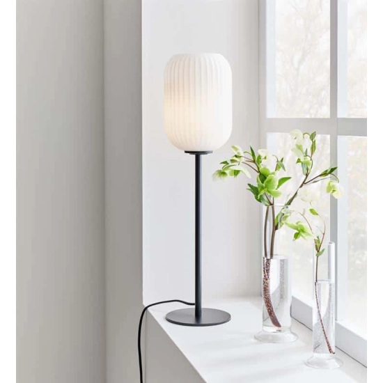 kinkiecik.pl Lampa stołowa CAVA Table 1L Black/White 108252 Markslojd