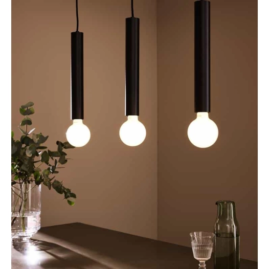 kinkiecik.pl Lampa wisząca SENCILLO Pendant 3L Black 108262 Markslojd