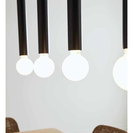 kinkiecik.pl Lampa wisząca SENCILLO Pendant 4L Black 108264 Markslojd