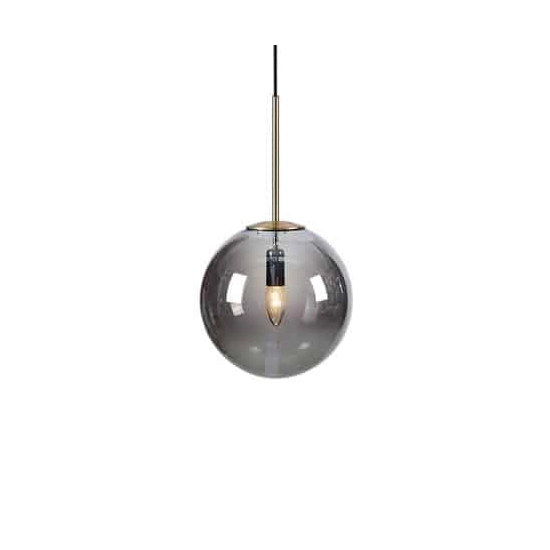 kinkiecik.pl Lampa wisząca DIONE Pendant 1L Smoke/Antique 108268 Markslojd