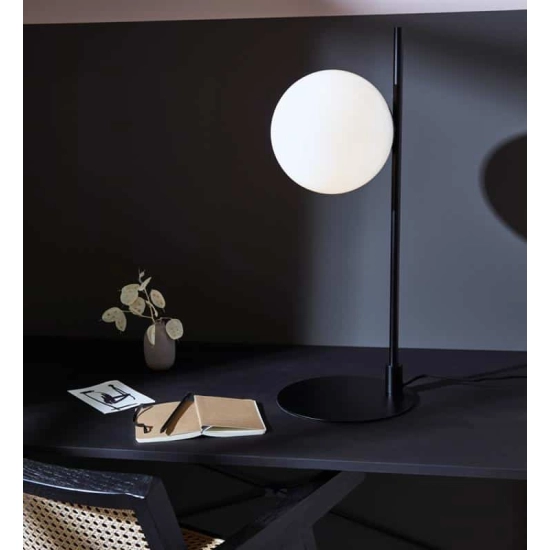 kinkiecik.pl Lampa stołowa DIONE Table 1L Black/White 108271 Markslojd