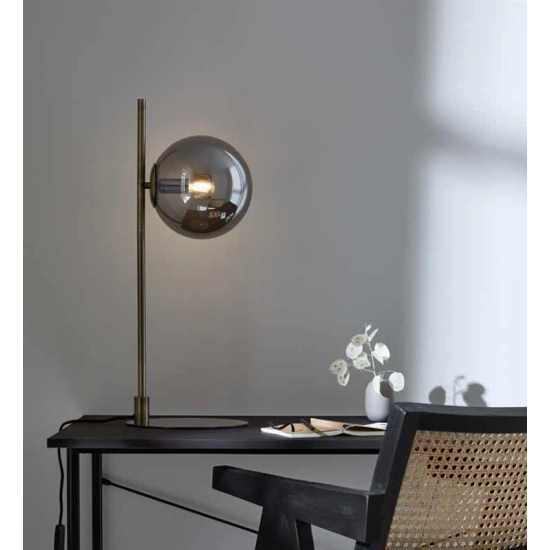 kinkiecik.pl Lampa stołowa DIONE Table 1L Antique/Smoke 108272 Markslojd