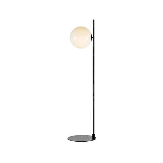 kinkiecik.pl Lampa podłogowa DIONE Floor 1L Black/White 108273 Markslojd