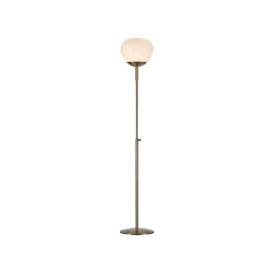 kinkiecik.pl Lampa podłogowa RISE FLOOR 1L Antique/White 108277 Markslojd