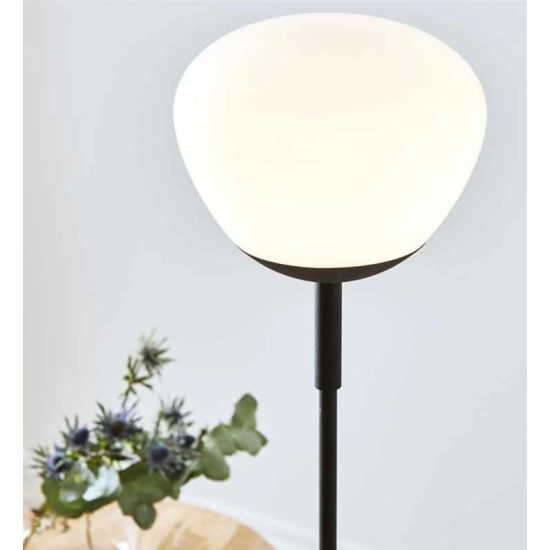 kinkiecik.pl Lampa podłogowa RISE FLOOR 1L Black/White 108278 Markslojd