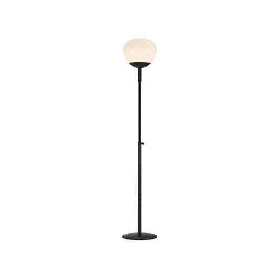 kinkiecik.pl Lampa podłogowa RISE FLOOR 1L Black/White 108278 Markslojd