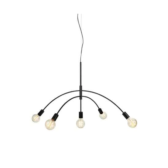 kinkiecik.pl Lampa wisząca CRUX Pendant 5L Black 108282 Markslojd