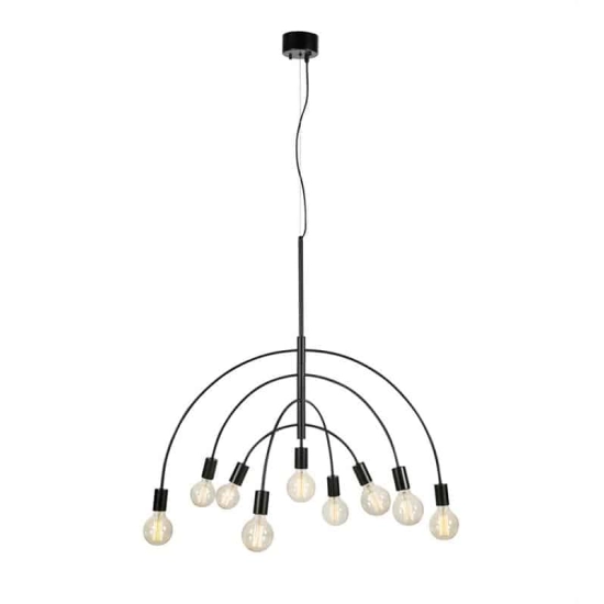 kinkiecik.pl Lampa wisząca LAVELLO Pendant 9L Black 108288 Markslojd