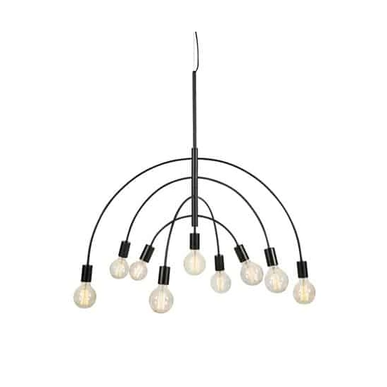 kinkiecik.pl Lampa wisząca LAVELLO Pendant 9L Black 108288 Markslojd
