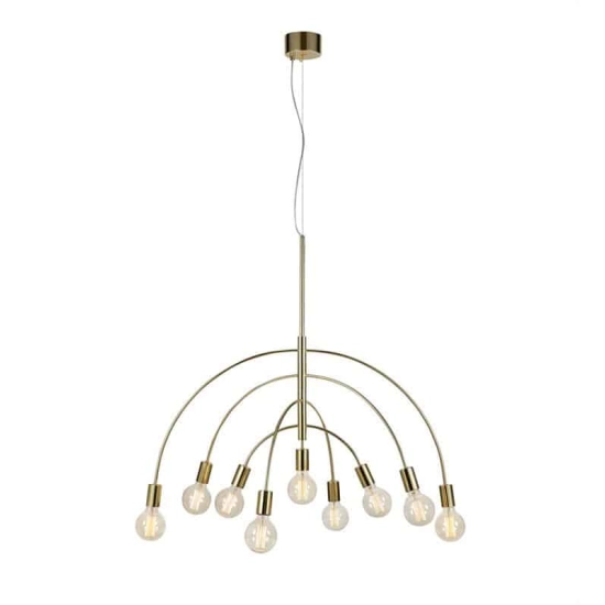 kinkiecik.pl Lampa wisząca LAVELLO Pendant 9L Brass 108289 Markslojd