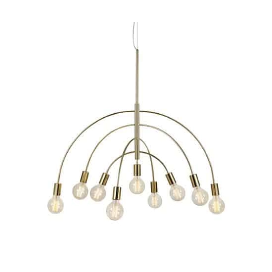 kinkiecik.pl Lampa wisząca LAVELLO Pendant 9L Brass 108289 Markslojd