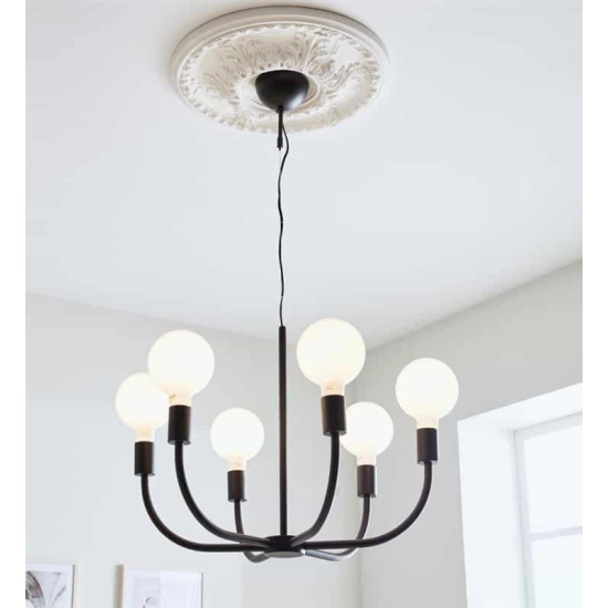 kinkiecik.pl Lampa wisząca AMISTOSO Pendant 6L Black 108290 Markslojd