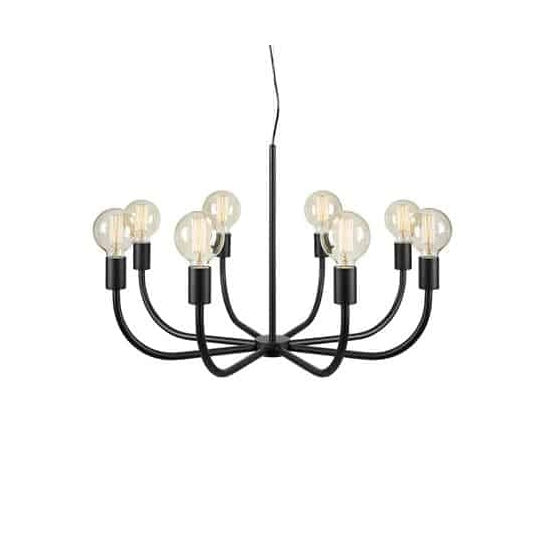 kinkiecik.pl Lampa wisząca AMISTOSO Pendant 8L Black 108291 Markslojd